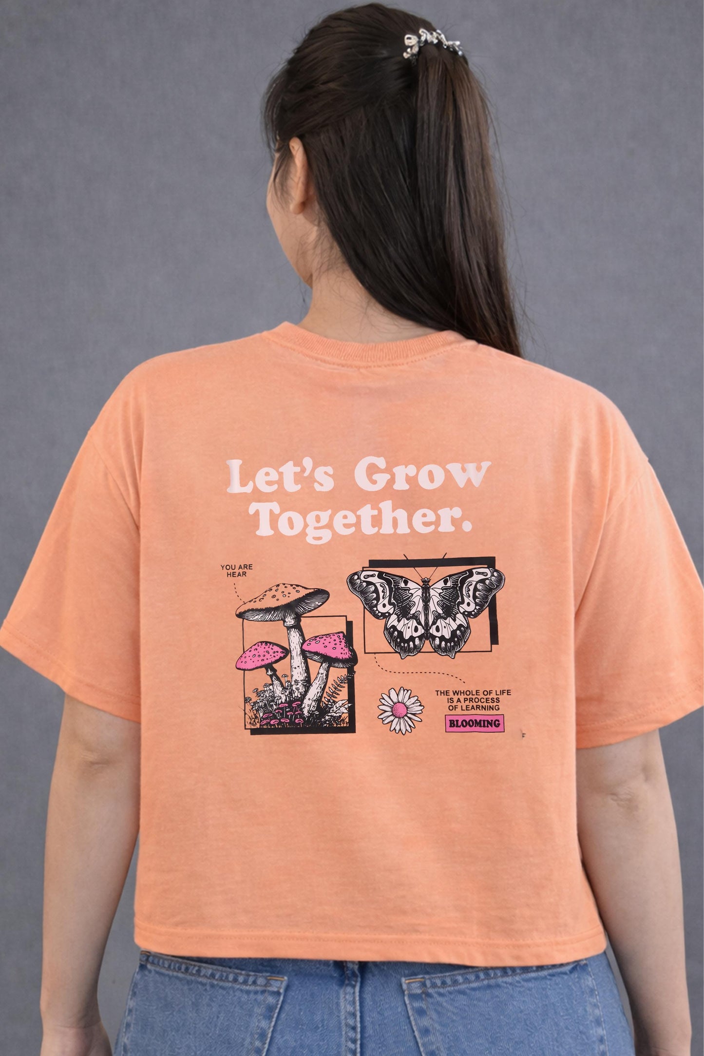 YB51-LADIES CROP TOP