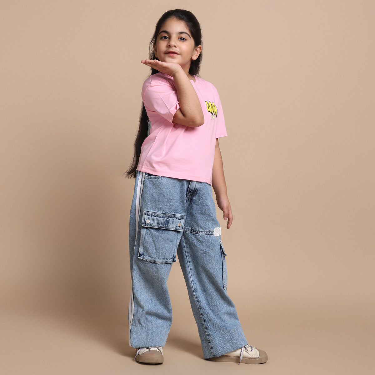 YB-11 GIRL'S CROP TOP