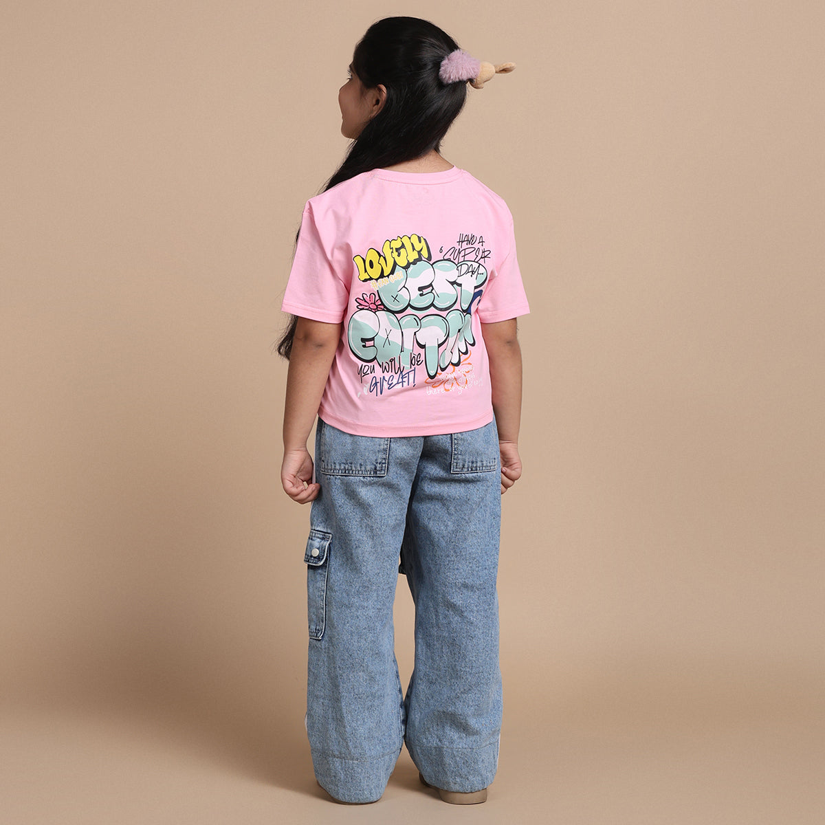 YB-11 GIRL'S CROP TOP