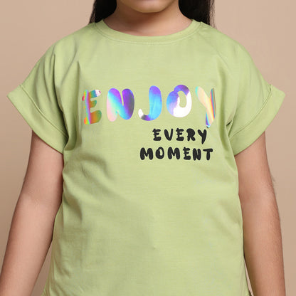 YB-17 GIRL'S CROP TOP