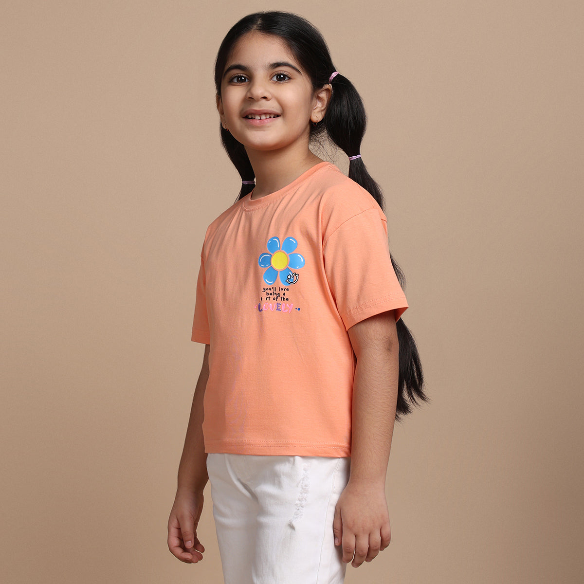 YB-11 GIRL'S CROP TOP