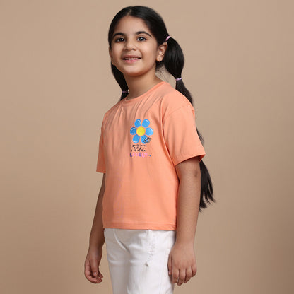 YB-11 GIRL'S CROP TOP