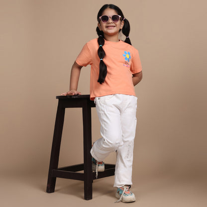YB-11 GIRL'S CROP TOP