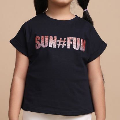 YB-17 GIRL'S CROP TOP