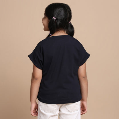 YB-17 GIRL'S CROP TOP