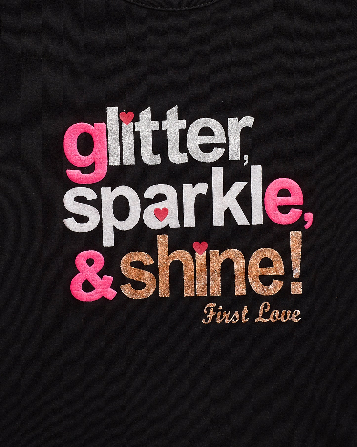 GLITTER  - KID'S TOP